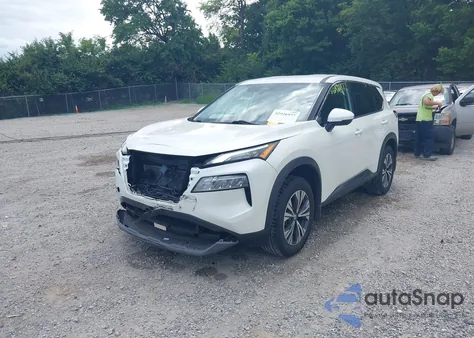 2021 Nissan Rogue Sv Fwd from USA, damaged, VIN 5N1AT3BA6MC674513